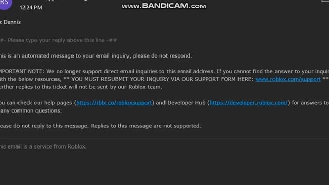Amazing roblox support team. смотреть онлайн
