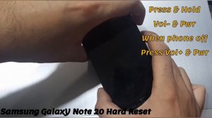 Samsung Galaxy Note 20 Recovery Mode | Hard Reset