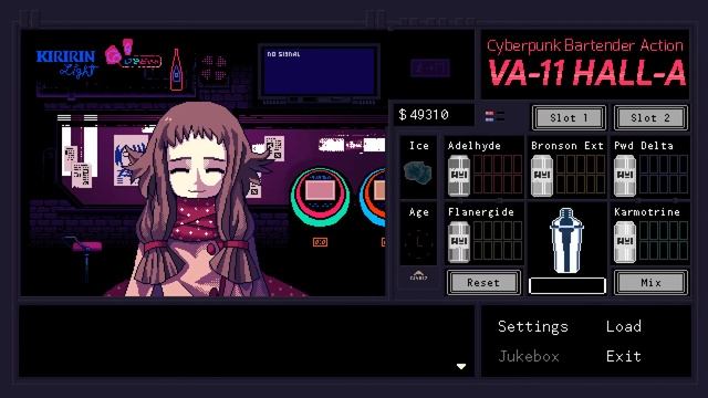 VA-11 Hall-A: Cyberpunk Bartender Action - Day 19 + All endings смотреть онлайн