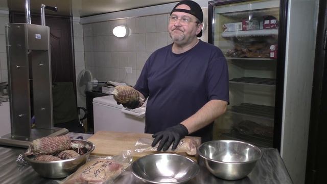 ДОМАШНЯЯ СВИНАЯ ГРУДИНКА СЫРОКОПЧЁНАЯ или БЕКОН СЫРОКОПЧЁНЫЙ