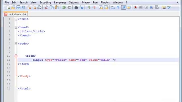 HTML Radio Buttons and HTML Checkboxes | Learn HTML and CSS