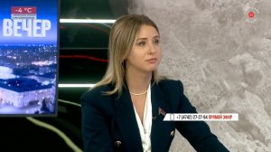 Депутат областного Совета Юлия Соловьёва стала гостем прямого эфира на телеканале «Липецкое время»