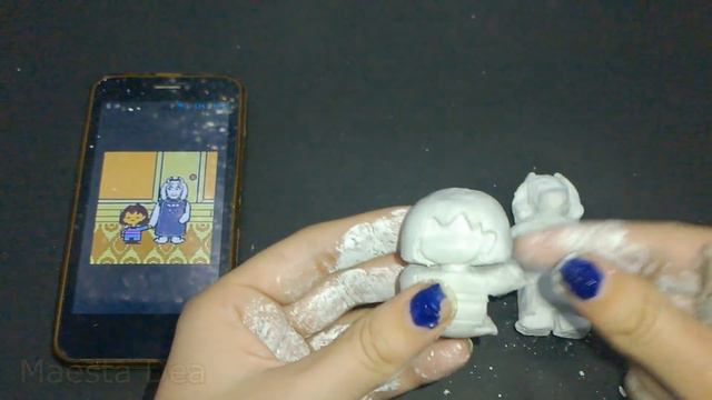Cómo hacer una figura de Toriel y Frisk - Tutorial Undertale смотреть онлайн