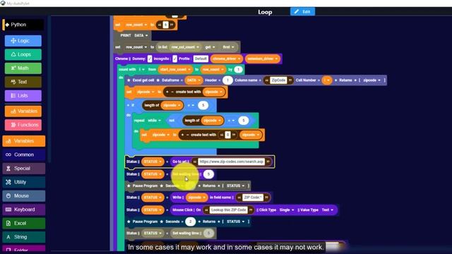 Loops with Start & End Count | In My-AutoPylot смотреть онлайн