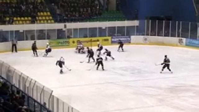 Гомель 7 - 3 Металургс, первый период, заброшенные шайбы смотреть онлайн