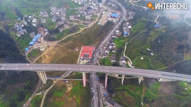 Как строят мосты и развязки в Китае! смотреть онлайн