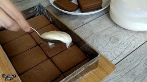 Нежный торт из печенья.  Рецепт быстрого торта без выпечки