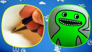 Как нарисовать Jumbo Josh Says игра Garten of Banban поэтапно легко рисуем карандашом клип