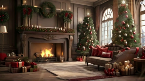 Рождественское видео Релакс Атмосфера праздника Новый год Новогоднее настроение