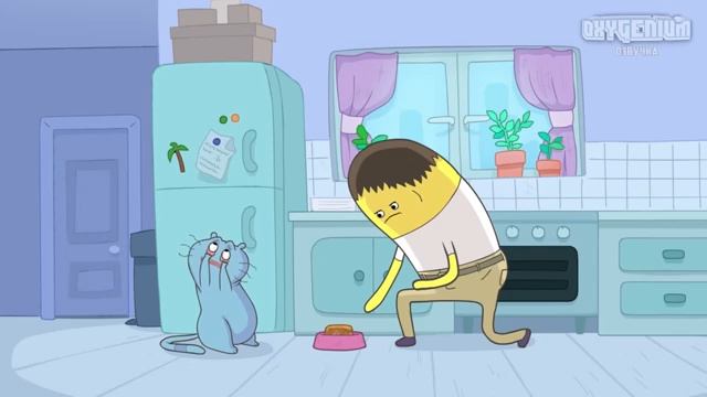 Кот - Жрать! (русская Озвучка) Анимация На Русском (приколы Про Кота) Kud - Eten (Oxygen1um) смотреть онлайн