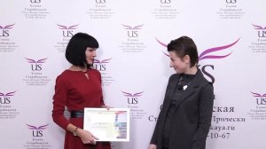 Отзывы учеников о курсе макияжа Ульяны Старобинской и вручение сертификатов (09.01.17)