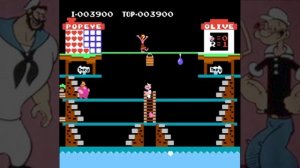 Popeye - Game Over (NES)