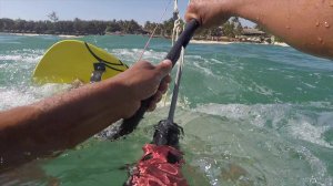 Старт на гидрофойле в лайтвинд