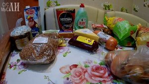 Продуктовые покупки Магнит и Победа.