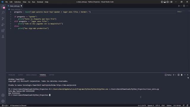 Cuso de Python - Clase extra 1: Upper | y Lower | + Operador in ...