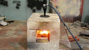 ГКВМ-1 настоящая горелка для газового горна!