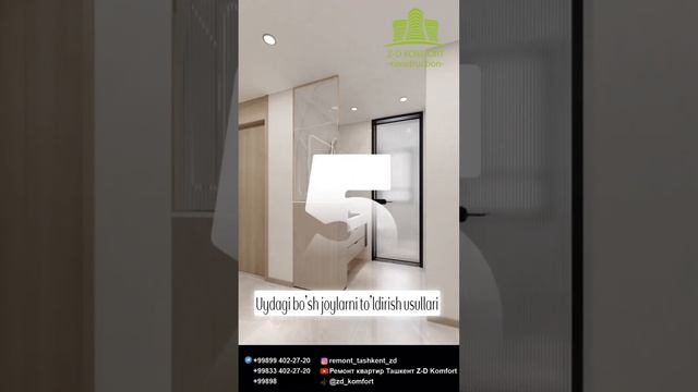 Ремонт квартир и домов офисов под ключ Z-D KOMFORT construction 994 022 720 смотреть онлайн
