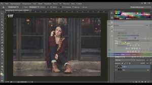 Как создать ванильный эффект в Photoshop cs6