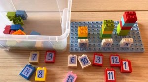 Тренируемся считать с Lego. Математика от 2 лет