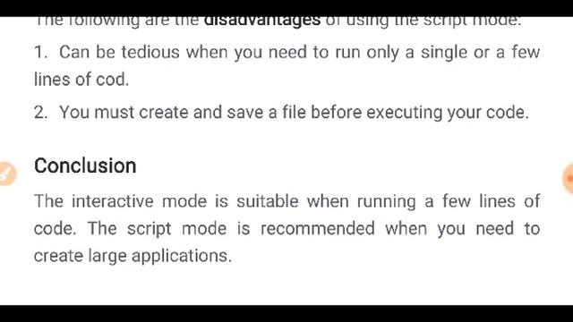 #Python3#PythonIDLE#InteractiveMode#Script mode#Difference