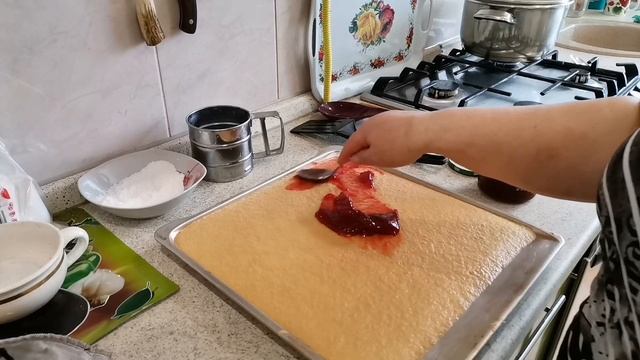 Как приготовить вкусный,сочный,воздушный рулет к чаю,очень быстро. смотреть онлайн