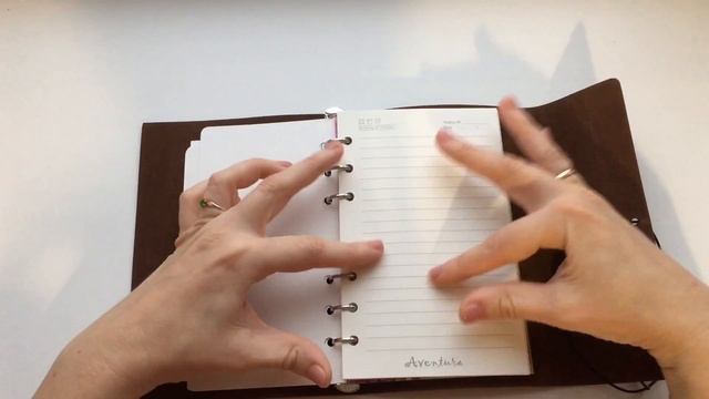 Ежедневник Aventura из моей коллекции органайзеров на кольцах смотреть онлайн