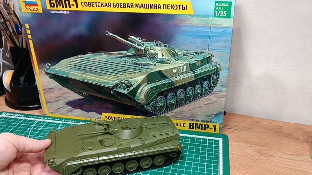 Обзор, сборка и окраска масштабных моделей БМП 1,2,3. #бмп #хобби #моделизм #hobby #modeling смотреть онлайн