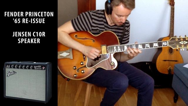 Fender Princeton 65 vs Henriksen Jazzamp for jazz guitar смотреть онлайн