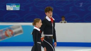 с - Дмитрий Чигирев. Короткая программа. Пары. Сочи. Гран-при России 2022