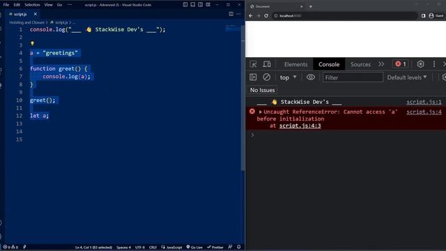 Hoisting and Closure in JavaScript | Complete Details