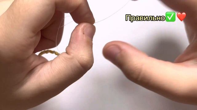 Как научиться завязывать кольцо из бисера?очень легко и просто\|biser/| смотреть онлайн