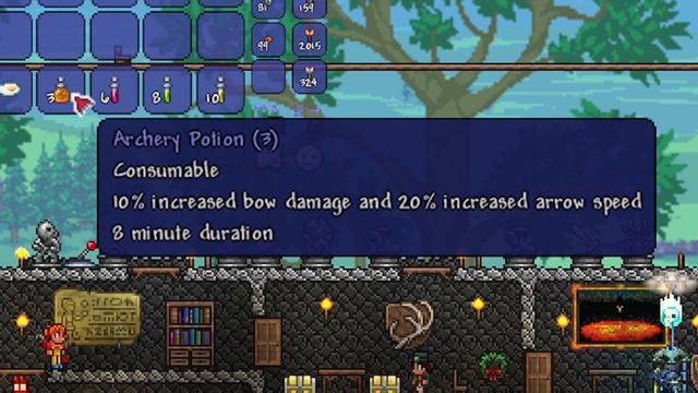 Terraria Queen Bee setup and strategy [Classic Pre-hard mode] смотреть онлайн