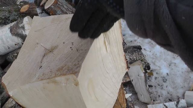 Обзор на ТОПОР-КОЛУН Fiskars X25 XL и про колку дров смотреть онлайн