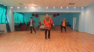 Хореографический ансамбль "Космос" (взрослые), танец "У самовара я и моя Маша"