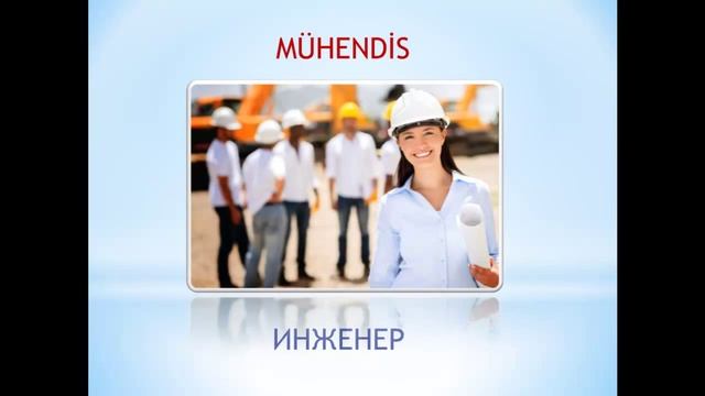 Турецкий язык. Турецкий словарь онлайн. Профессии. Часть 1