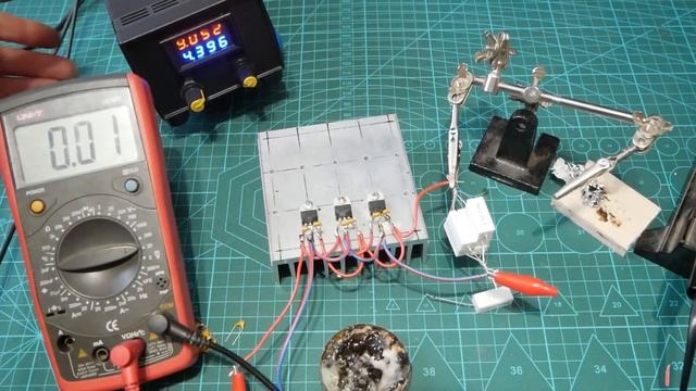 Параллельное соединение линейных стабилизаторов часть 2