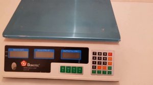 Весы электронные торговые до 50 кг Domotec MS-228