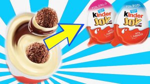 Как сделать Kinder Joy дома. Вика превращается в шеф повара.