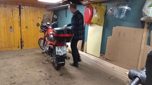 Светодиоды в задний кофр.