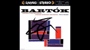 Bartok/Concerto for Orchestra, 1.Introduzione : Andante non troppo-Allegro vivace/Fritz Reiner