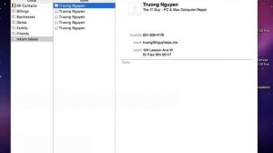 How To print return labels in Mac OS X using Address Book
