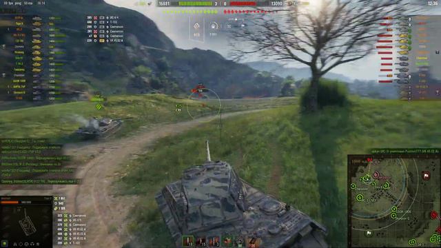 Как играть на тяжелом танке Tiger II на карте Вестфилд смотреть онлайн