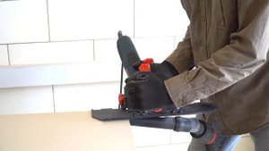 Заусовка плитки под 45. Насадка на УШМ Mechanic Slider 45 v. 2.0