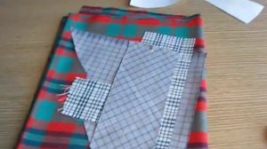 Определение долевой и поперечной нитей.