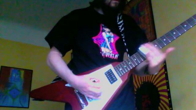 Gibson Flying V Slide Guitar Blues смотреть онлайн