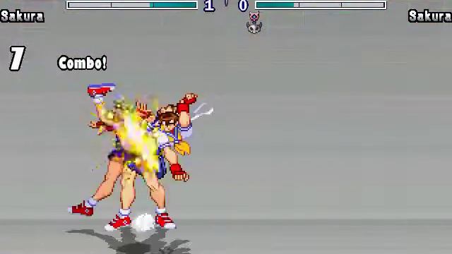 春日野さくらver1.3同キャラ戦 смотреть онлайн