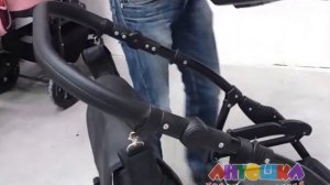 Сборка коляски детской коляски 2 в 1