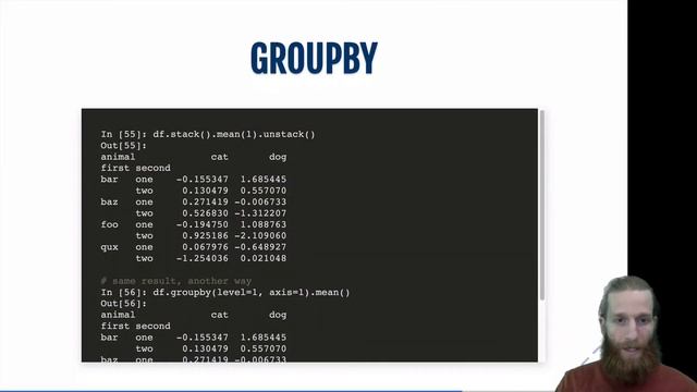 Data manipulation with Python Pandas: basics