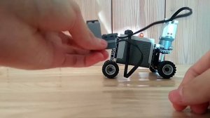 Самая простая электрическая машина с дистанционным управлением из Lego + ИНСТРУКЦИЯ КАК СДЕЛАТЬ