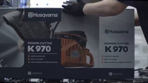 The new K 970 concrete cutter from Husqvarna